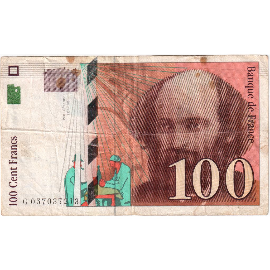 Frankrijk, 100 Francs, G. 057037213, TB