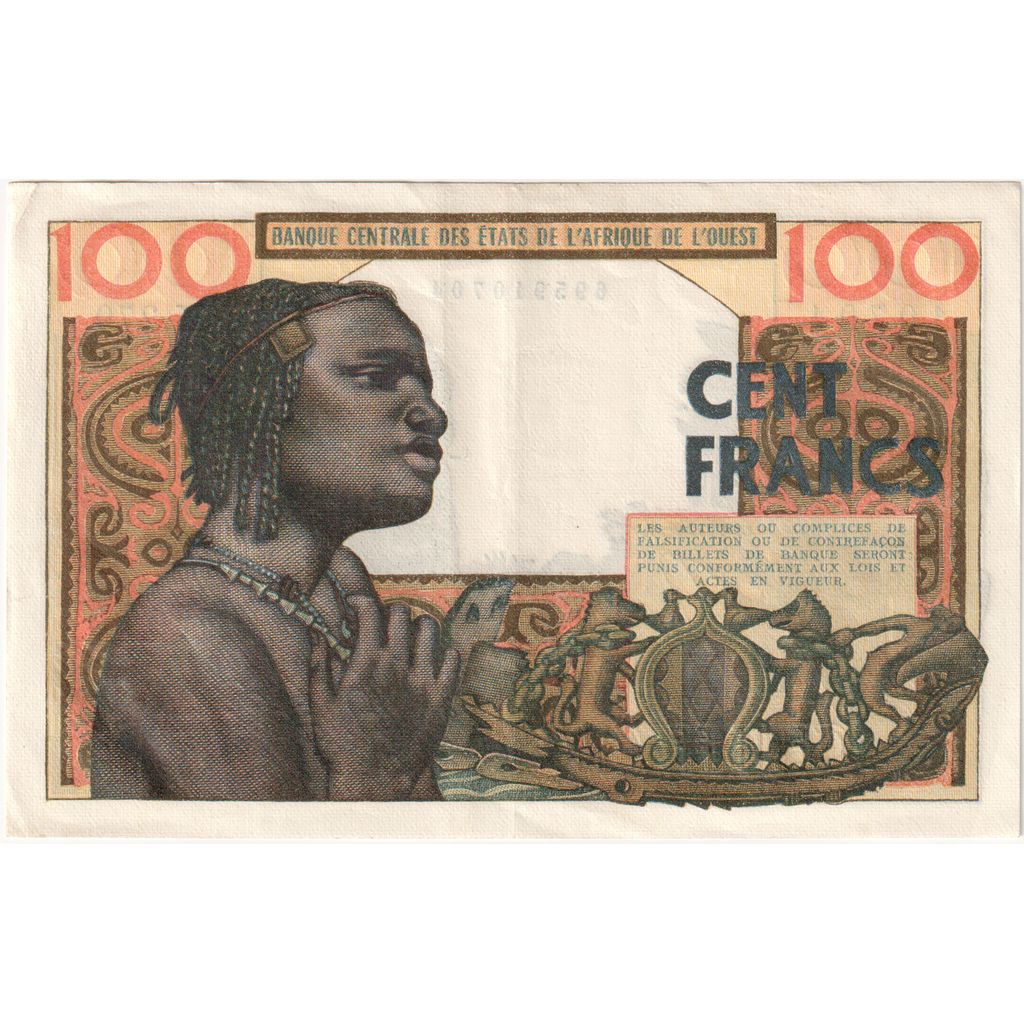 West Afrikaanse Staten, 100 Francs, TTB+