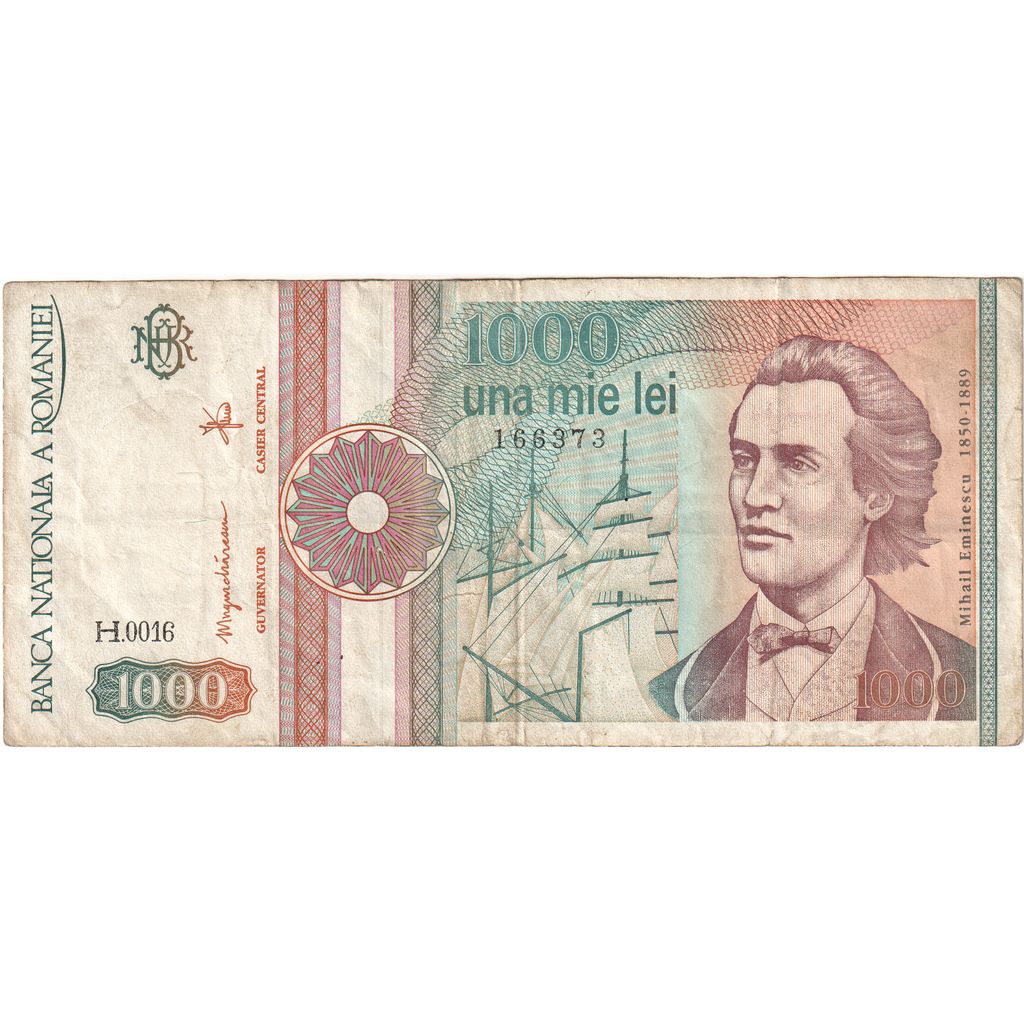 Romania, 1000 Lei, MB+