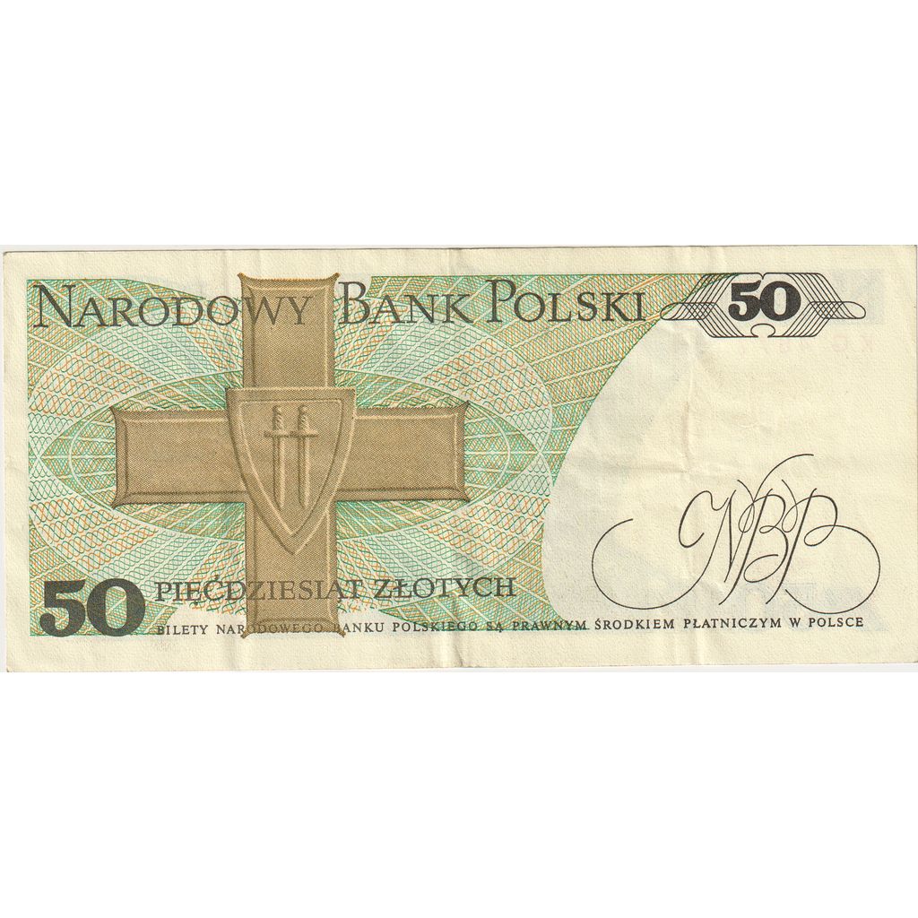 Poland, 50 Zlotych, 1988-12-01, AU(55-58)