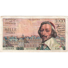 France, 1000 Francs, Richelieu, 1954-07-01, T.48, EF(40-45)