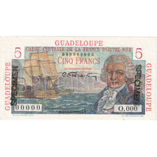 Gwadelupa, 5 Francs, Egzemplarz, UNC(63)