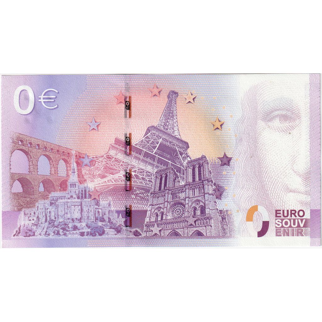 France, Billet Touristique - 0 Euro, NEUF, NEUF