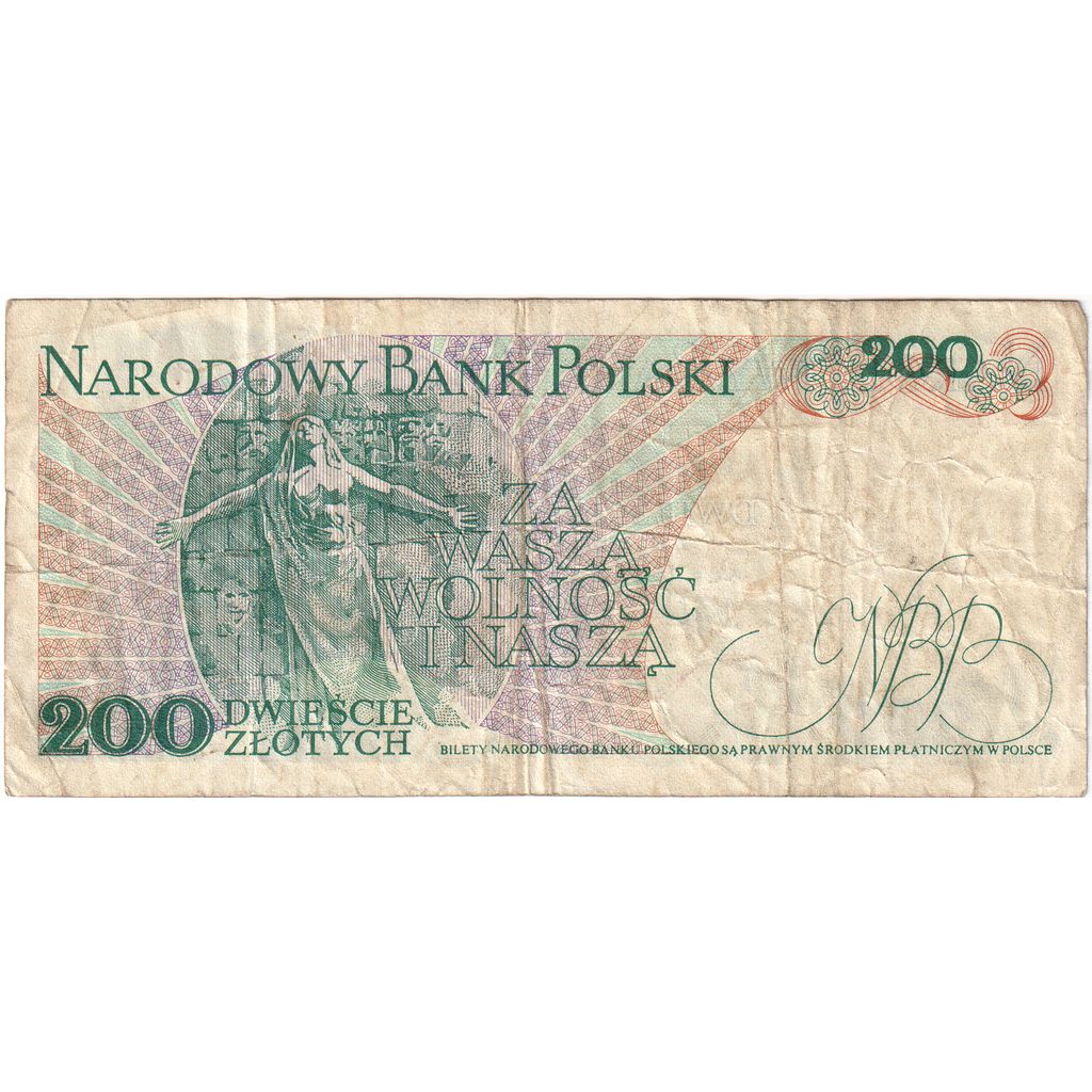 Poland, 200 Zlotych, 1976-05-21, VF(20-25)