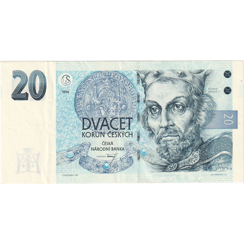 Czech Republic, 20 Korun, UNC(65-70)