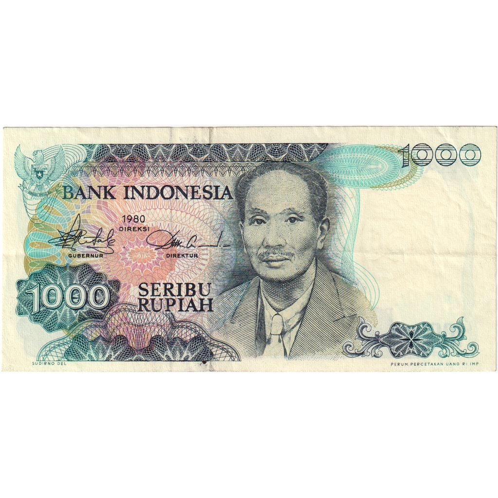 Indonésia, 1000 Rupiah, EF(40-45)