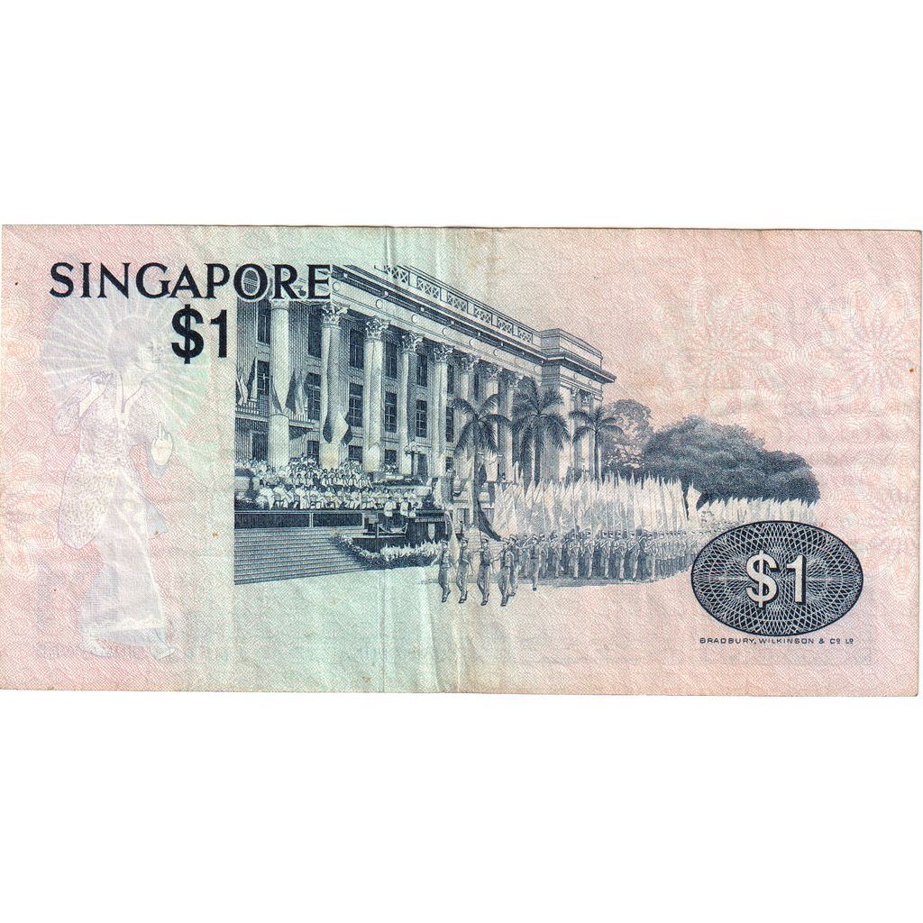 Singapore, 1 Dollar, EF(40-45)