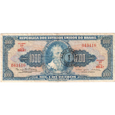 Brazil, 1 Cruzeiro Novo on 1000 Cruzeiros, VF(30-35)