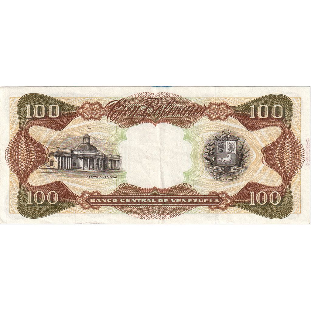 Venezuela, 100 Bolivares, 1987-02-03, SS