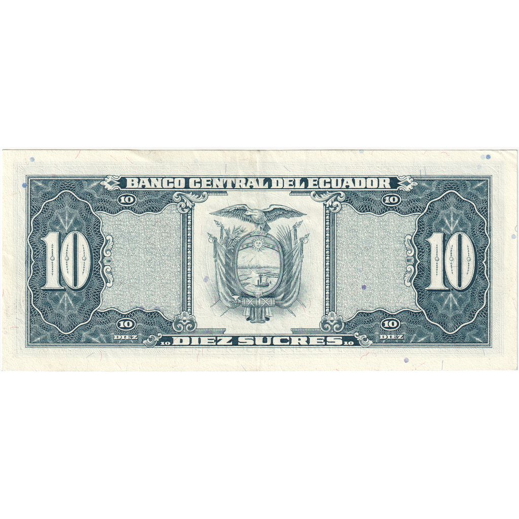 Ecuador, 10 Sucres, 1988-11-22, VZ