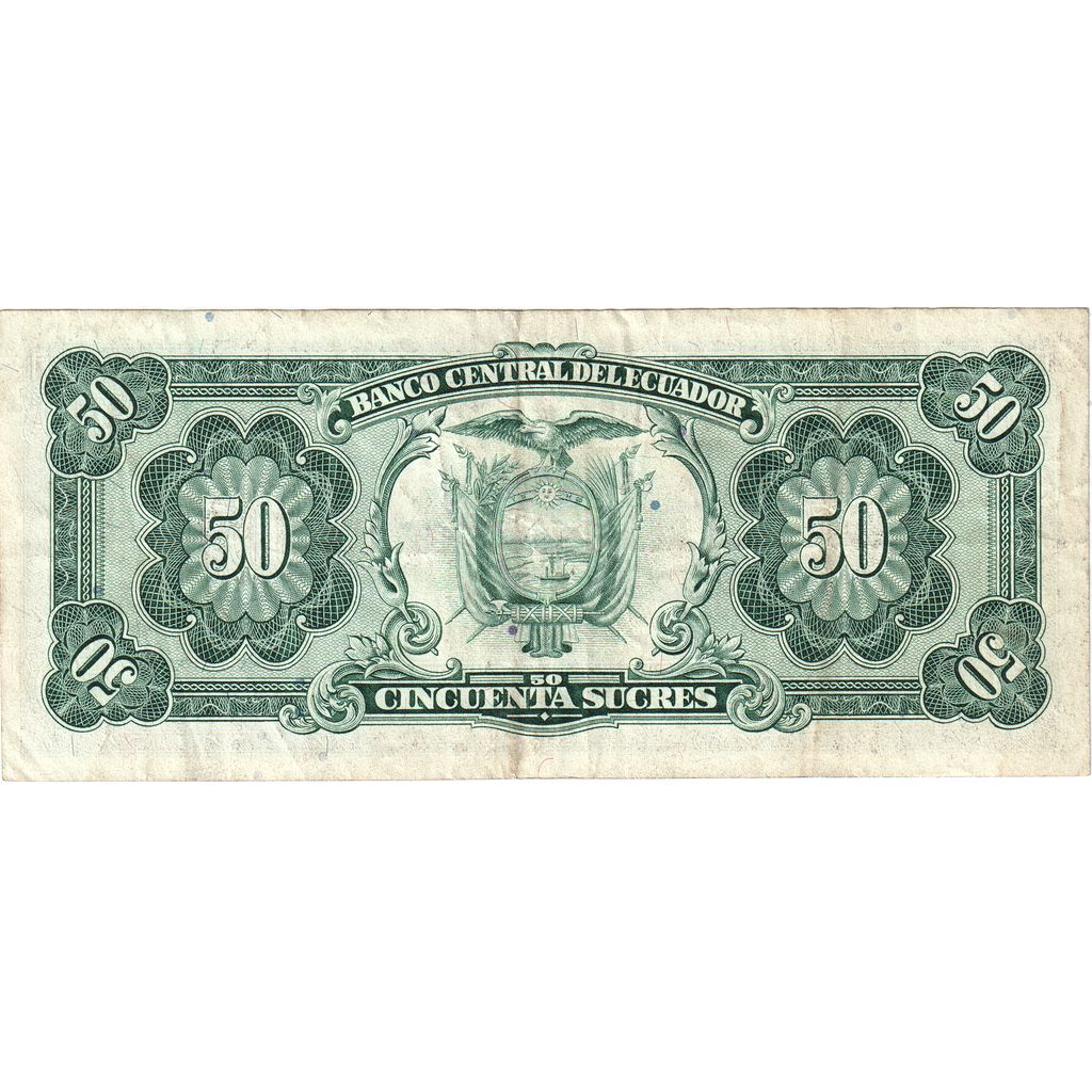 Ecuador, 50 Sucres, 1988-11-22, SS
