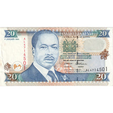 Kenya, 20 Shillings, 1996-01-01, AU(55-58)