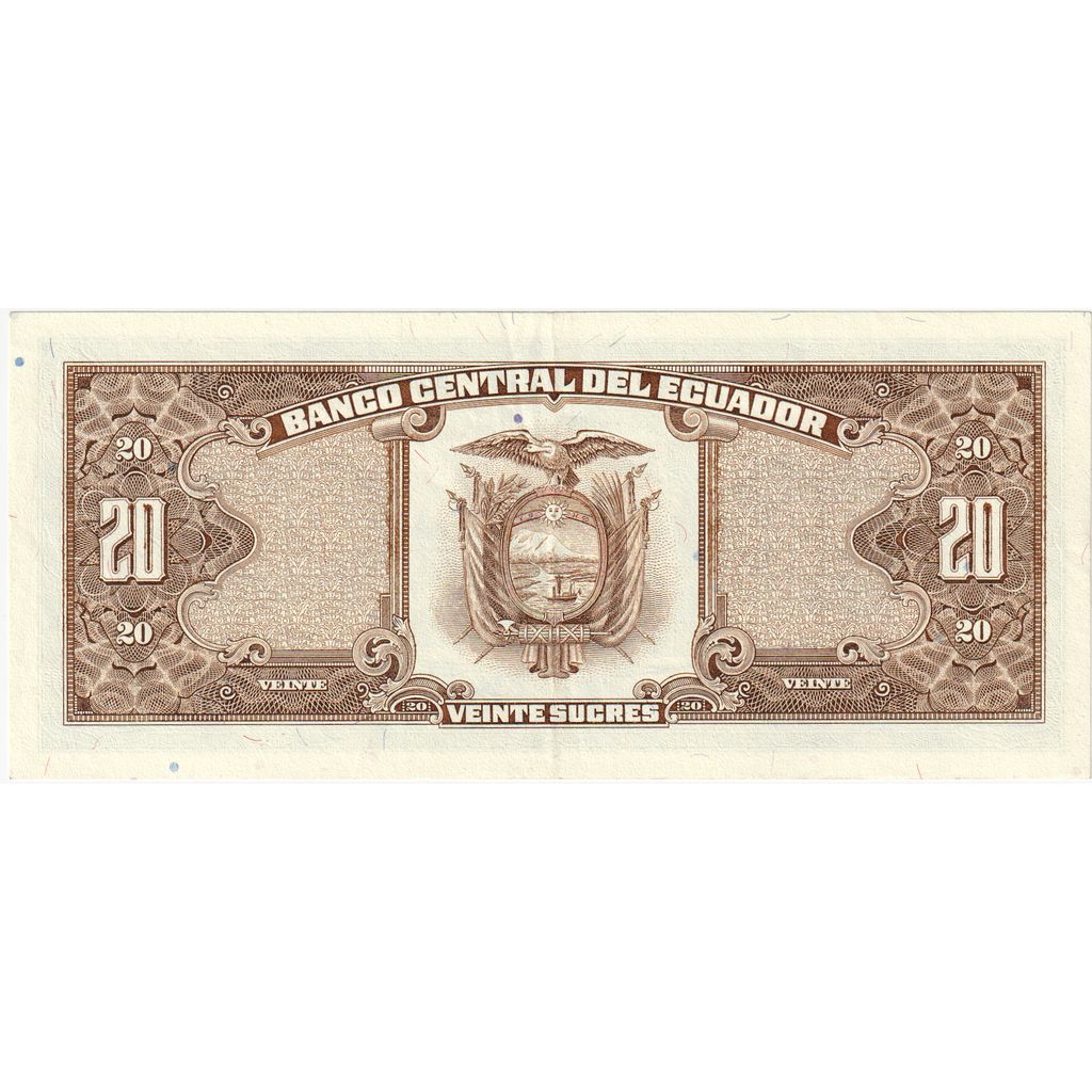 Ecuador, 20 Sucres, 1988-11-22, UNZ-