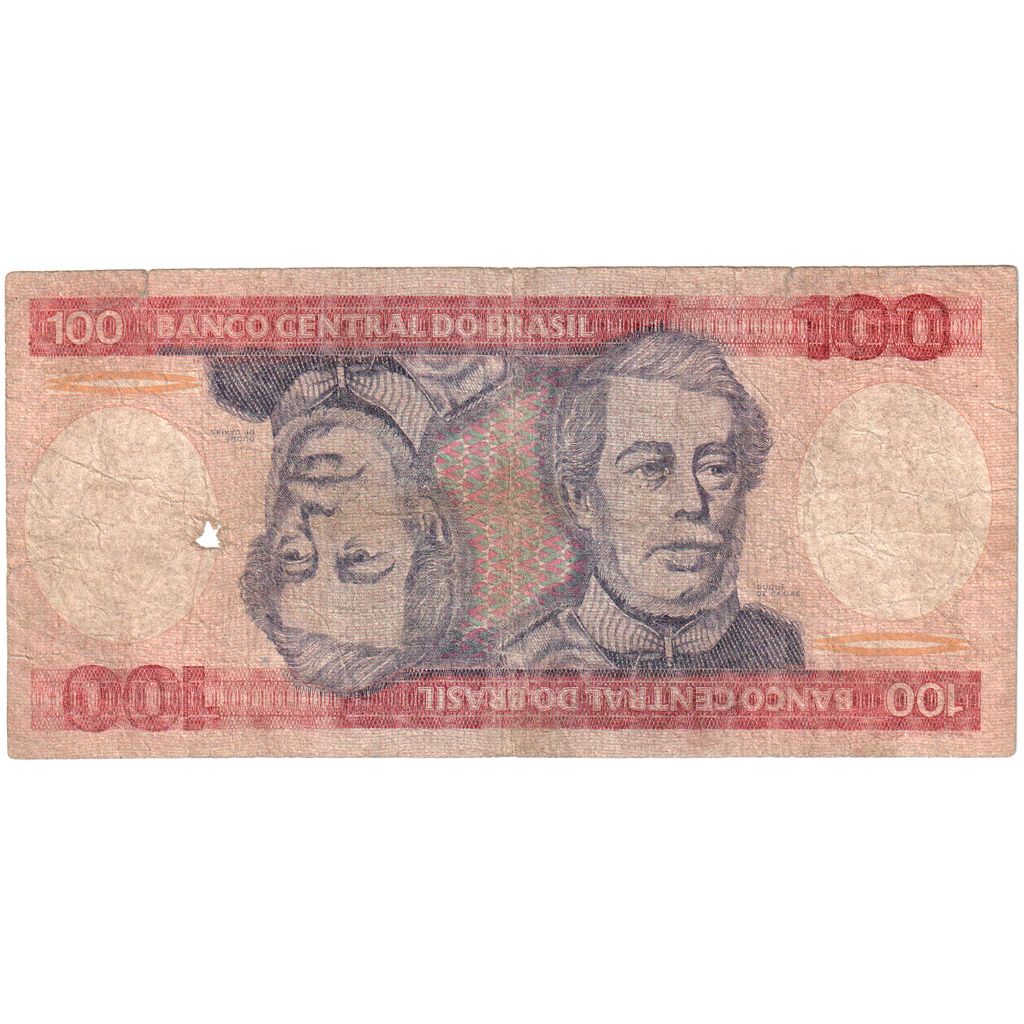 Brazylia, 100 Cruzeiros, VF(20-25)