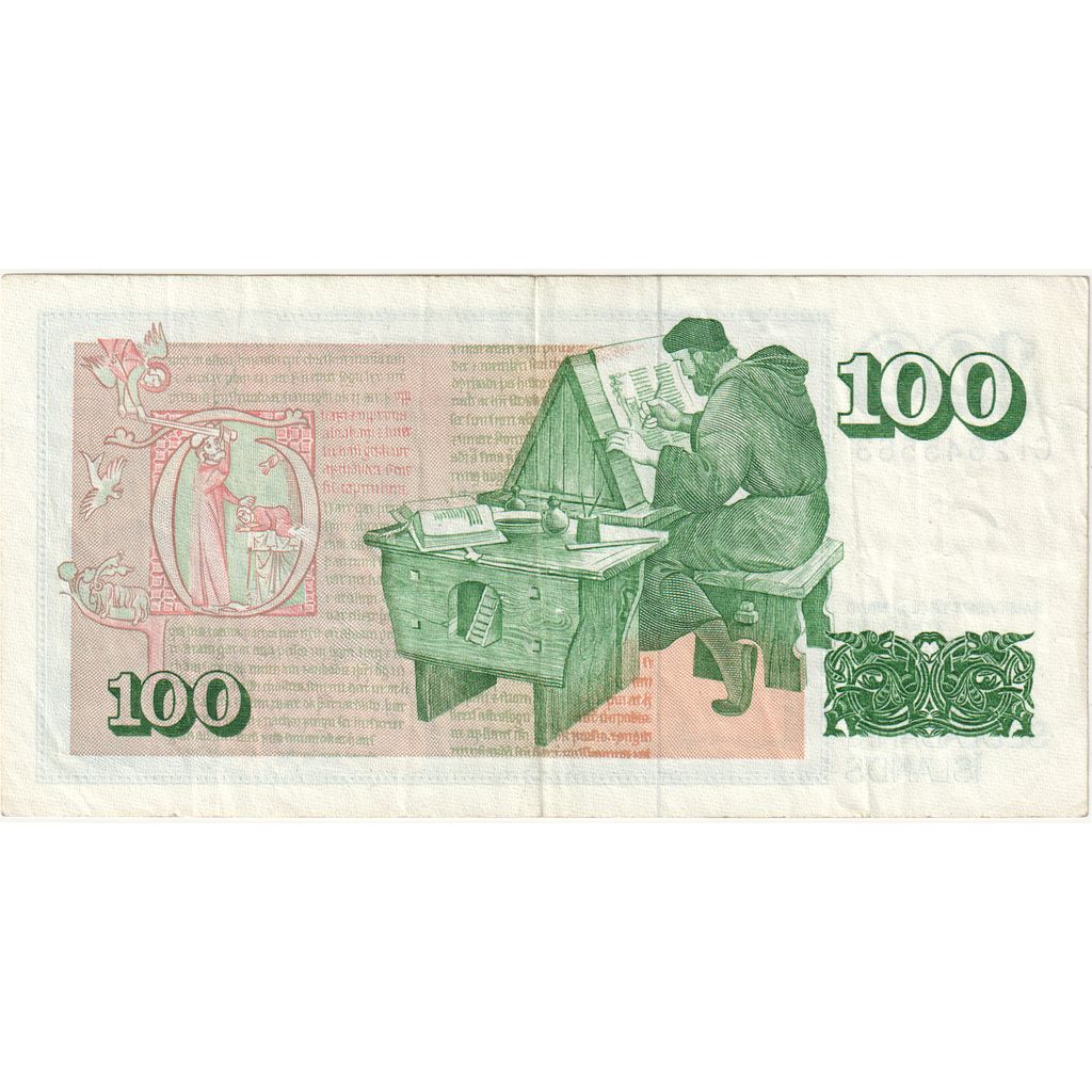 Islândia, 100 Kronur, 1961-03-29, EF(40-45)