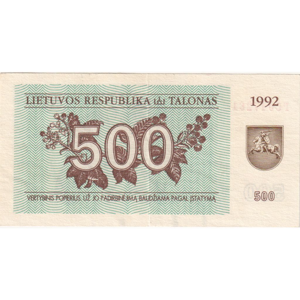 Lituania, 500 (Talonas), SC
