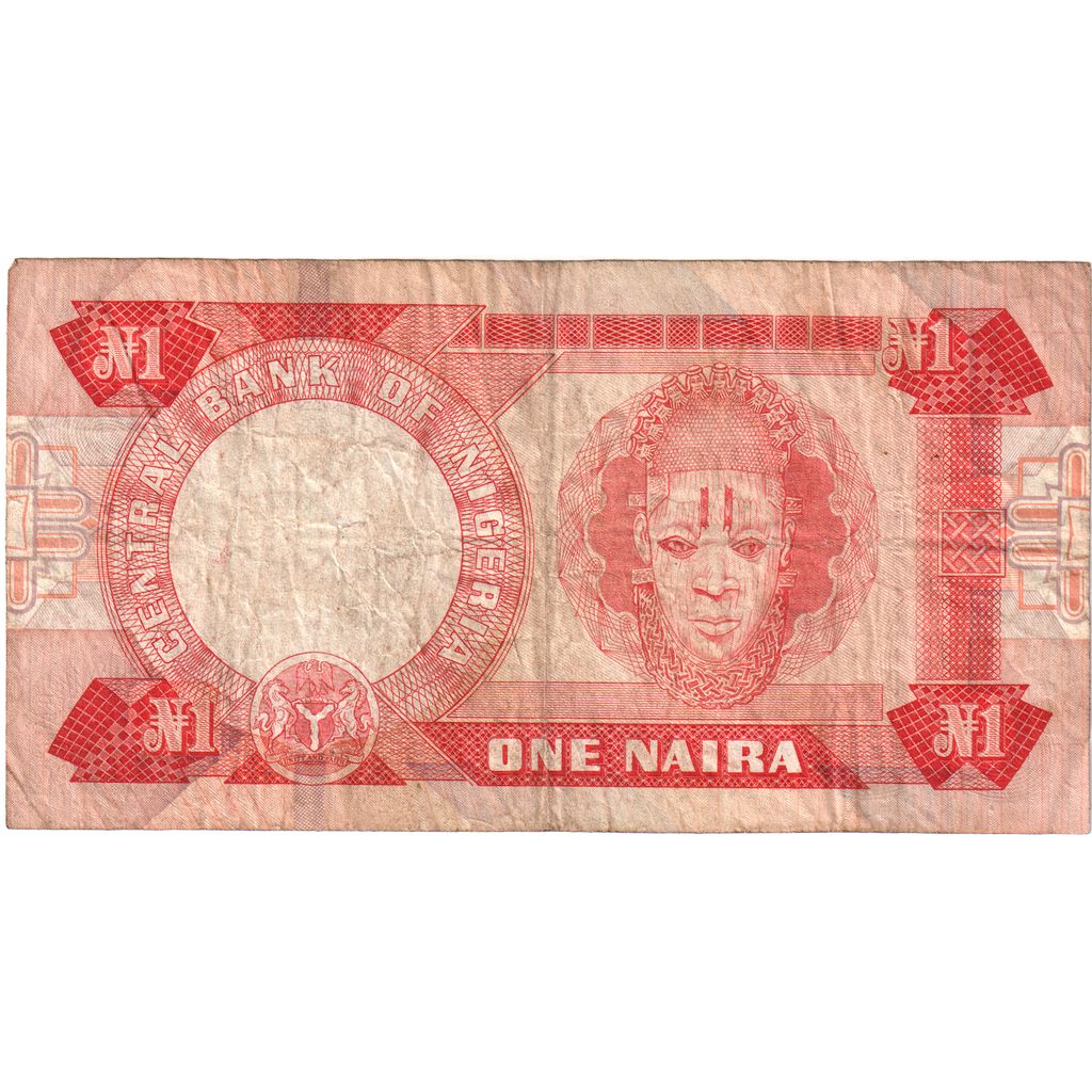 Nigeria, 1 Naira, undated (1979-86), KM:19c, UNC(65-70)
