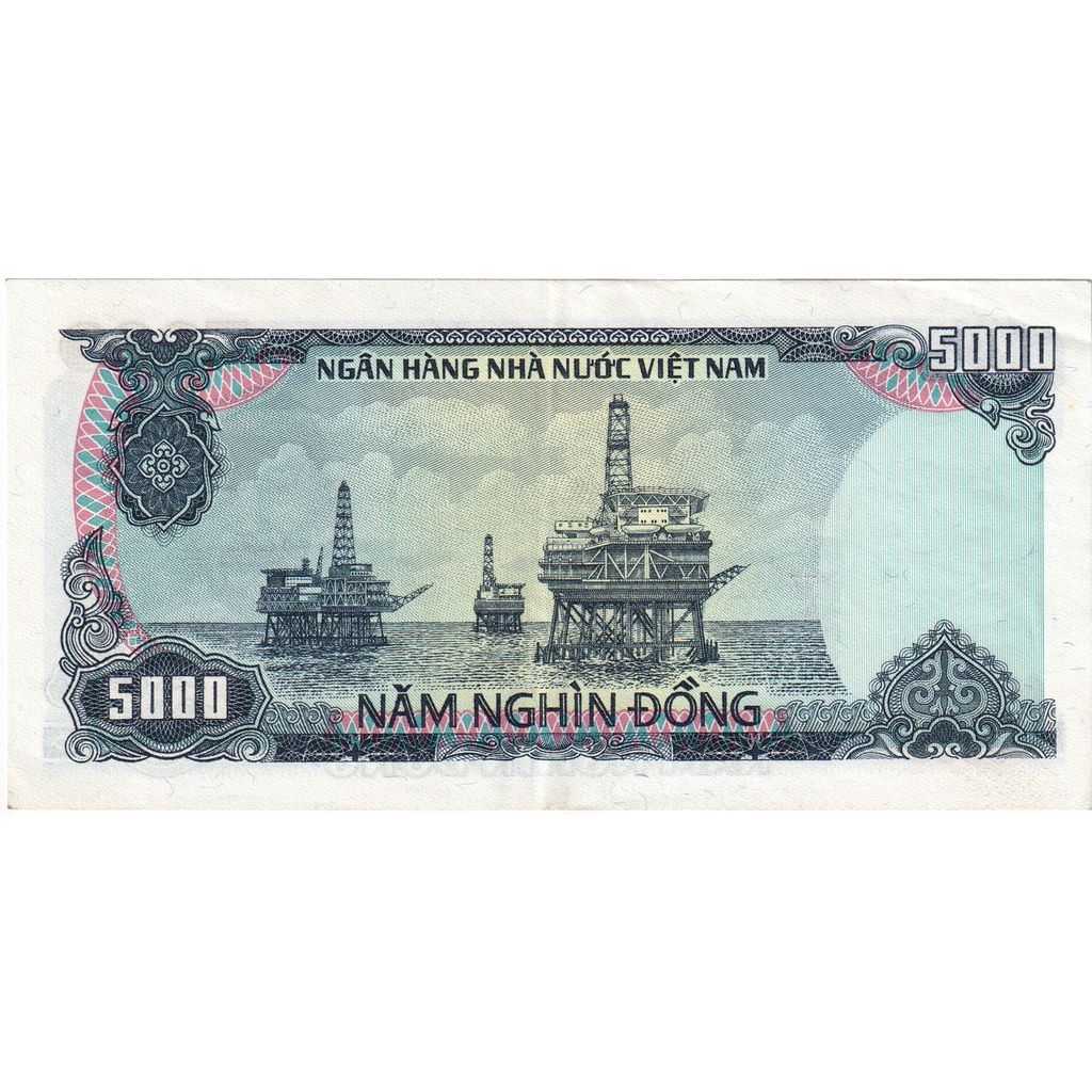 Vietnam, 5000 D<ox>ng, UNZ-