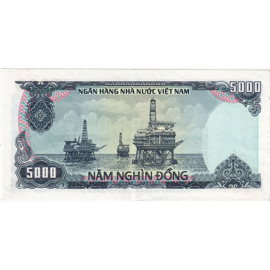 Vietnam, 5000 Dông, UNZ-