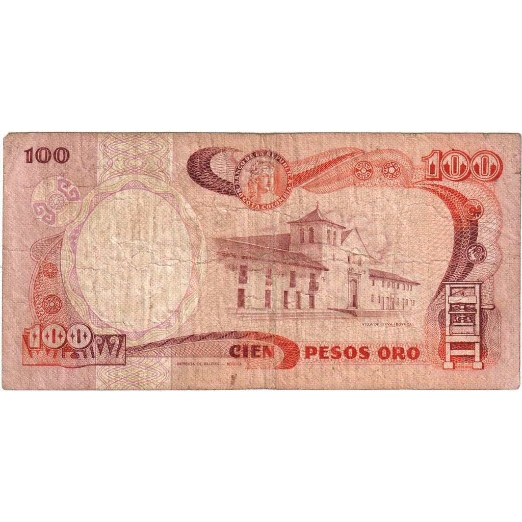 Colombia, 100 Pesos Oro, 1983-01-01, MB