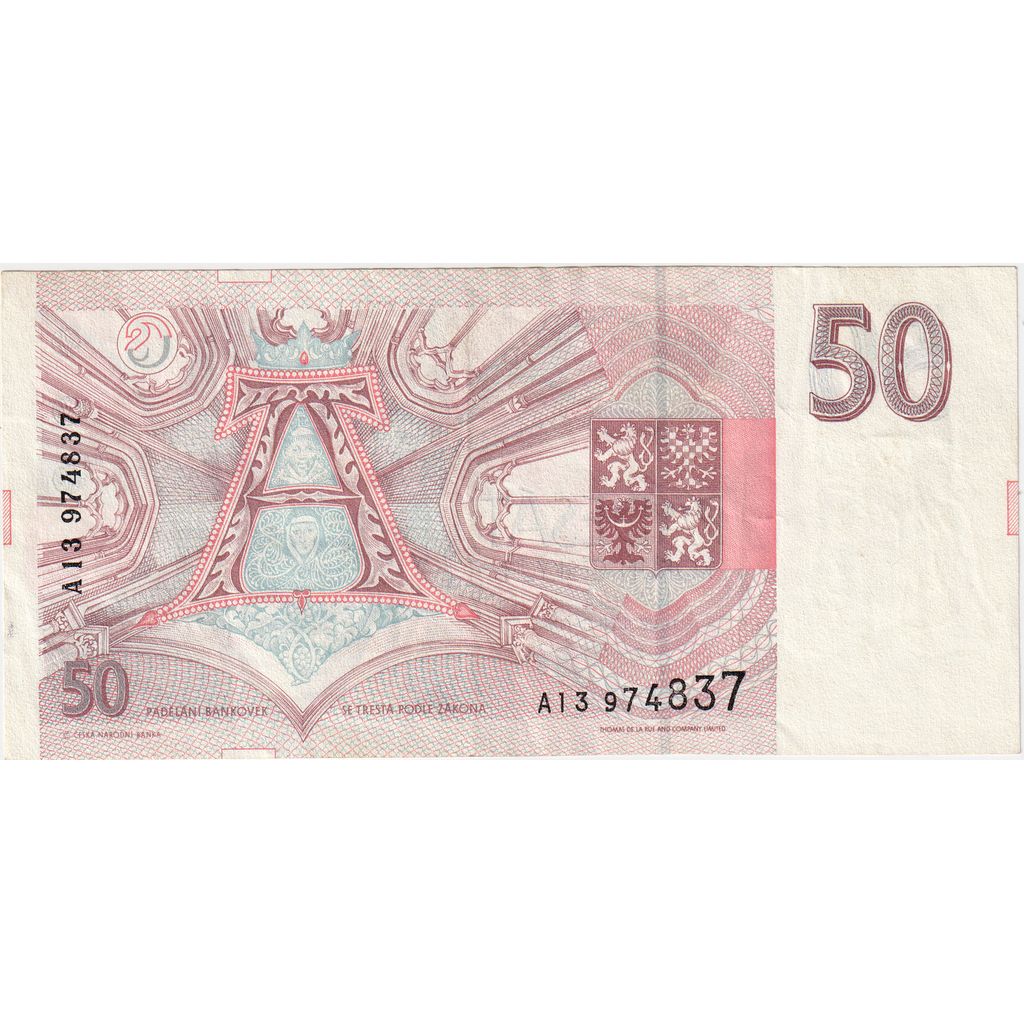 Czech Republic, 50 Korun, AU(55-58)