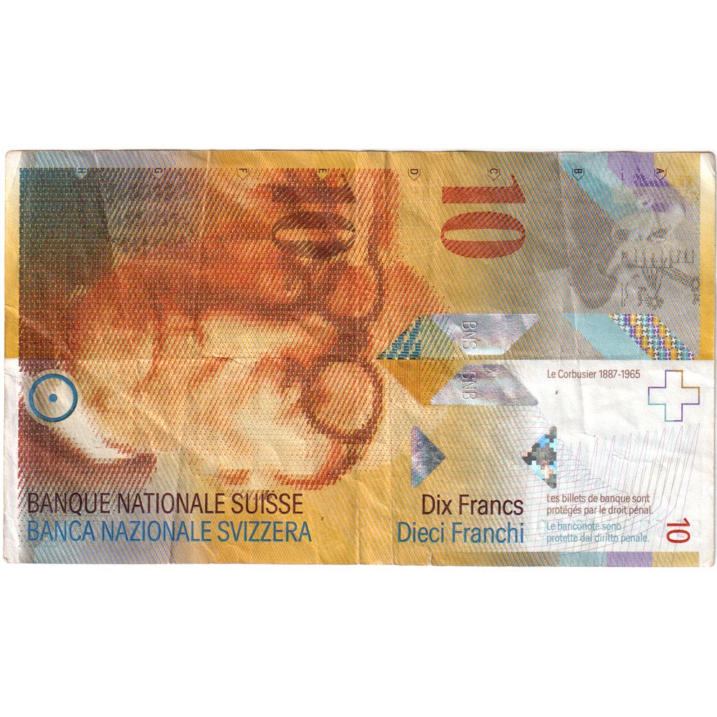Svizzera, 10 Franken, KM:66a, BB