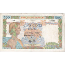 France, 500 Francs, La Paix, 1940-12-05, H.1519, EF(40-45)