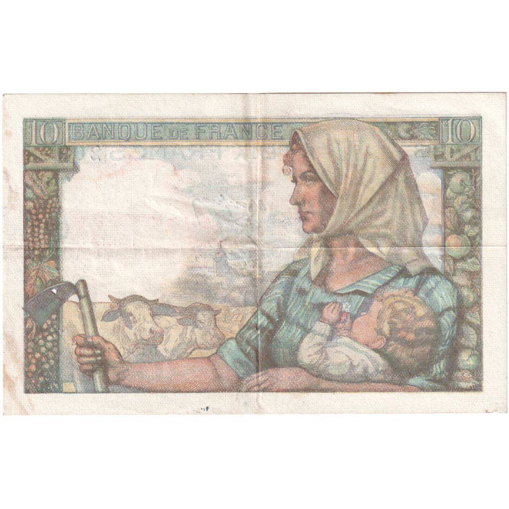 France, 10 Francs, Mineur, 1949-06-30, V.198, TTB