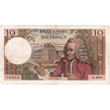 Frankreich, 10 Francs, Voltaire, 1972-09-07, Q.809, SS