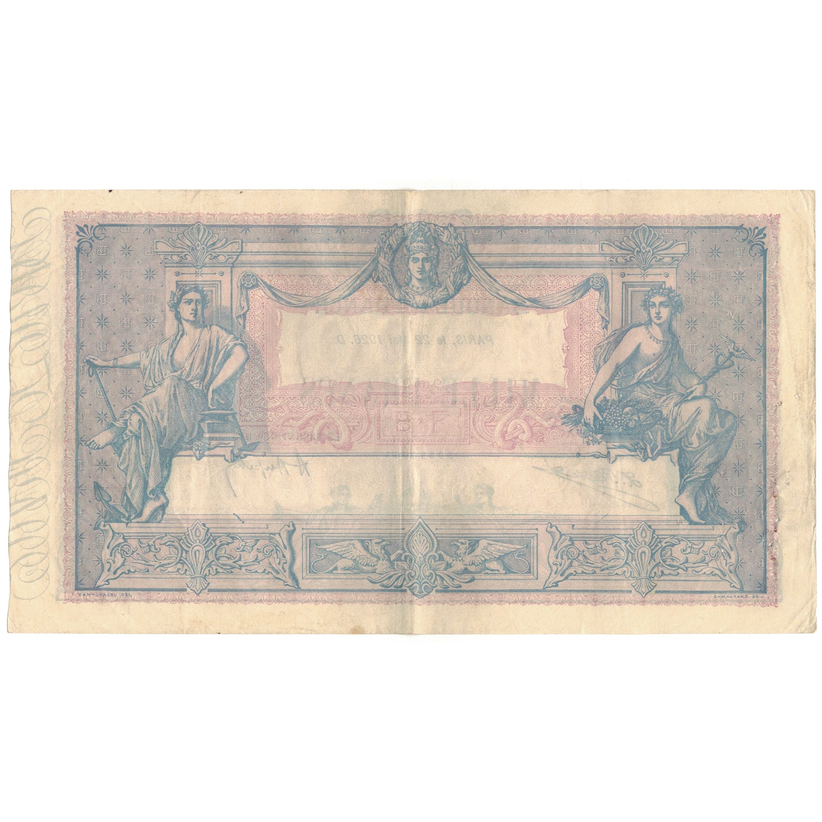 Frankrijk, 1000 Francs, X.2384, TTB+, Fayette:36.42, KM:67j