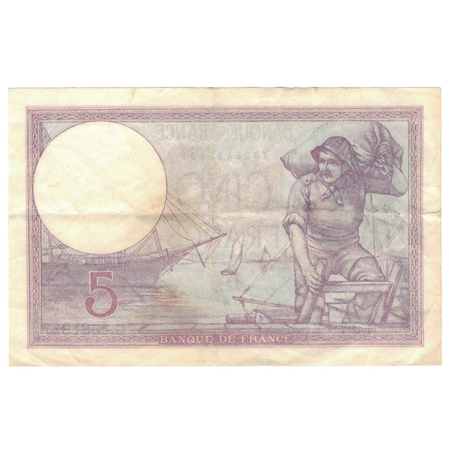 Francia, 5 Francs, 1933, G.55818, MBC, Fayette:3.17, KM:72e