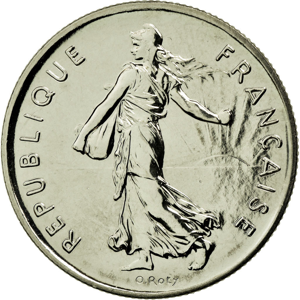Monnaie, France, Semeuse, 5 Francs, 1994, FDC, Nickel Clad Copper-Nickel