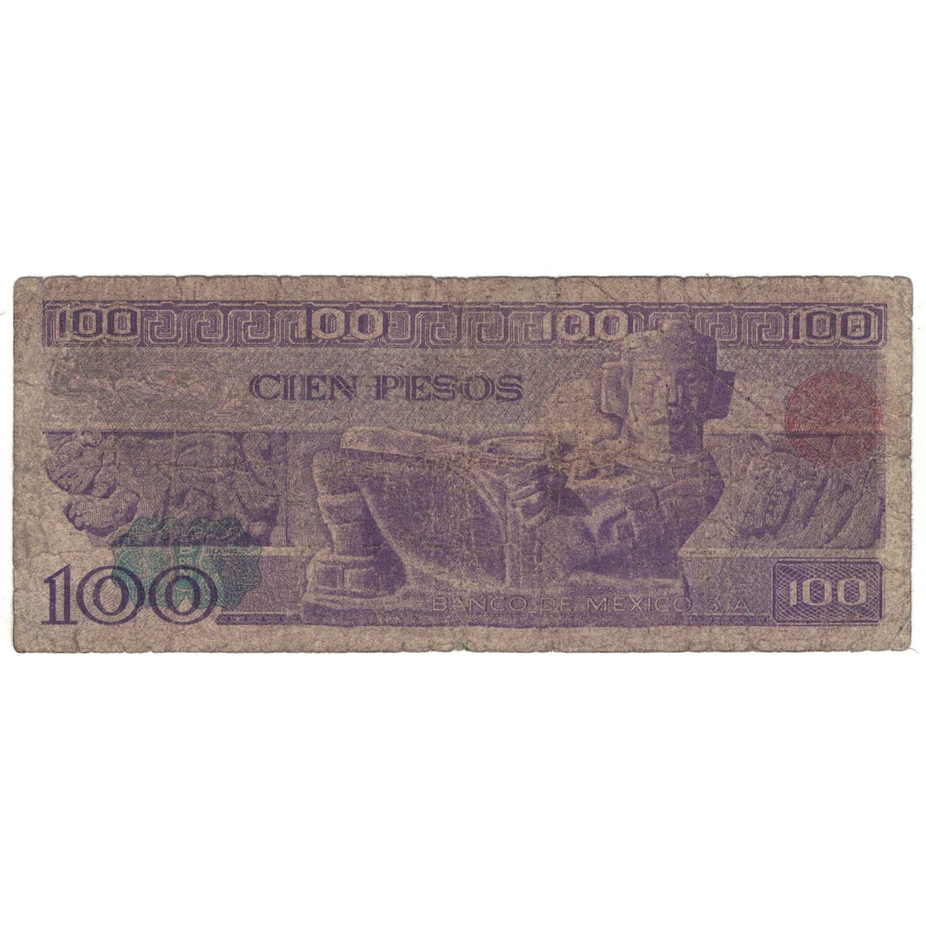 Banknote, Mexico, 100 Pesos, 1979, 1979-05-17, KM:68b, AG(1-3)