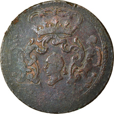 Moneta, DEPARTAMENTY WŁOSKIE, CORSICA, General Pasquale Paoli, 4 Soldi, 1766