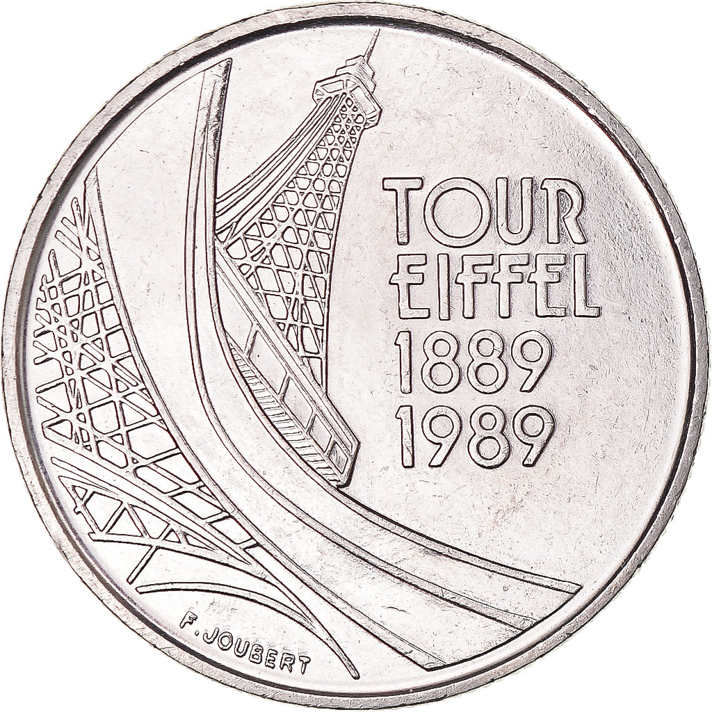Moneta, Francia, 5 Francs, 1989