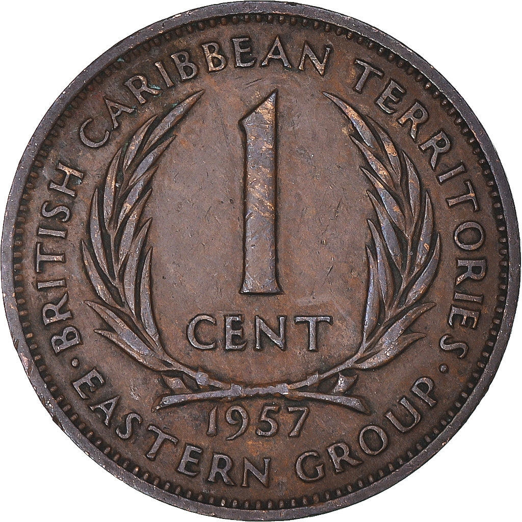 Moneta, Brytyjskie Terytoria Karaibów, Cent, 1957