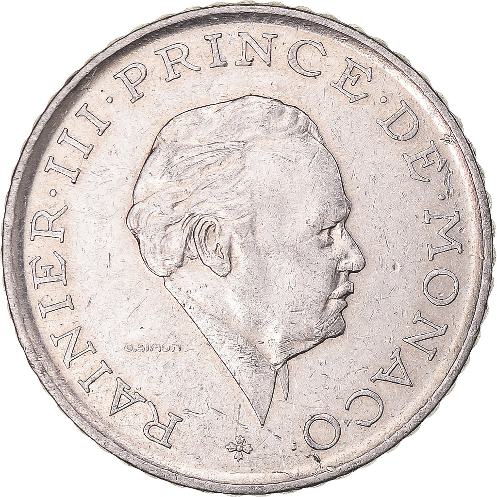 Moneda, Mónaco, 2 Francs, 1981