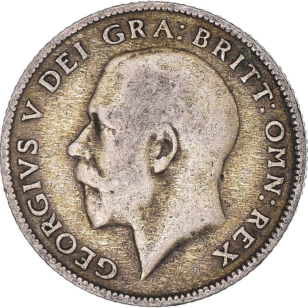 Moeda, Grã-Bretanha, 6 Pence, 1921