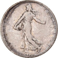 Coin, France, Semeuse, 2 Francs, 1899, Paris, VF(20-25), Silver, KM:845.1