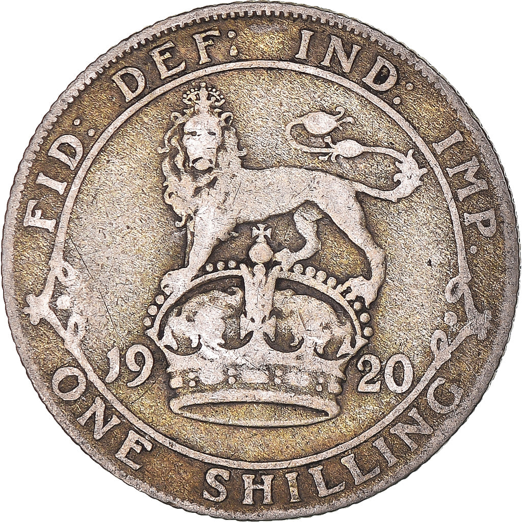 Monnaie, Grande-Bretagne, Shilling, 1920