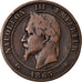 Coin, France, Napoleon III, Napoléon III, 10 Centimes, 1865, Strasbourg