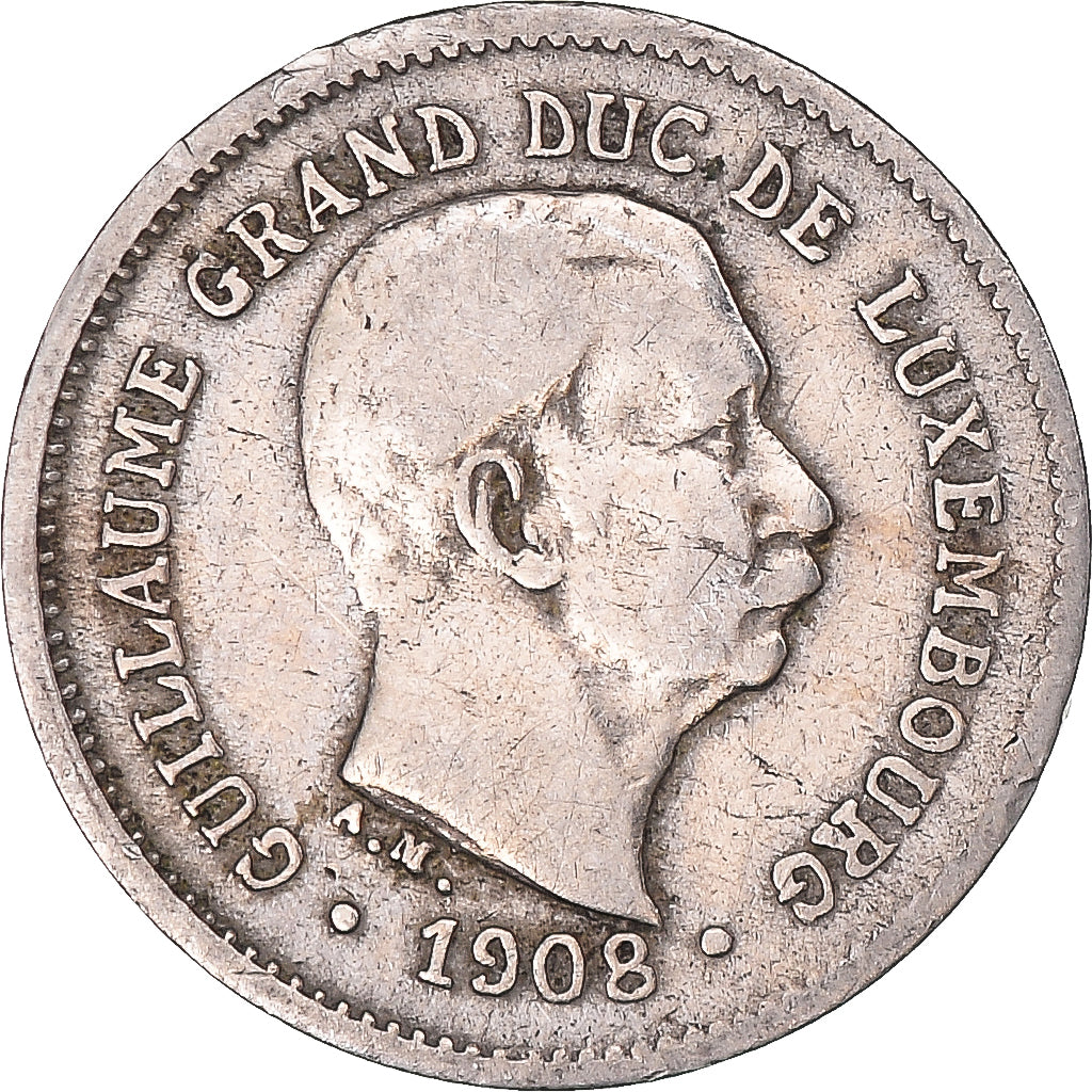 Moneta, Luksemburg, 5 Centimes, 1908