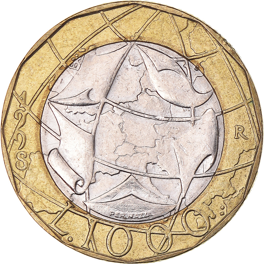 Monnaie, Italie, 1000 Lire, 1998