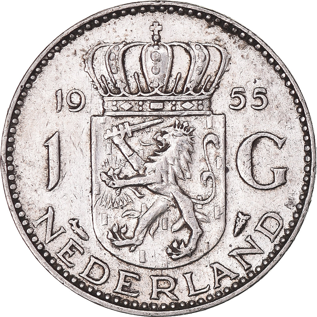 Moneda, Países Bajos, Gulden, 1955