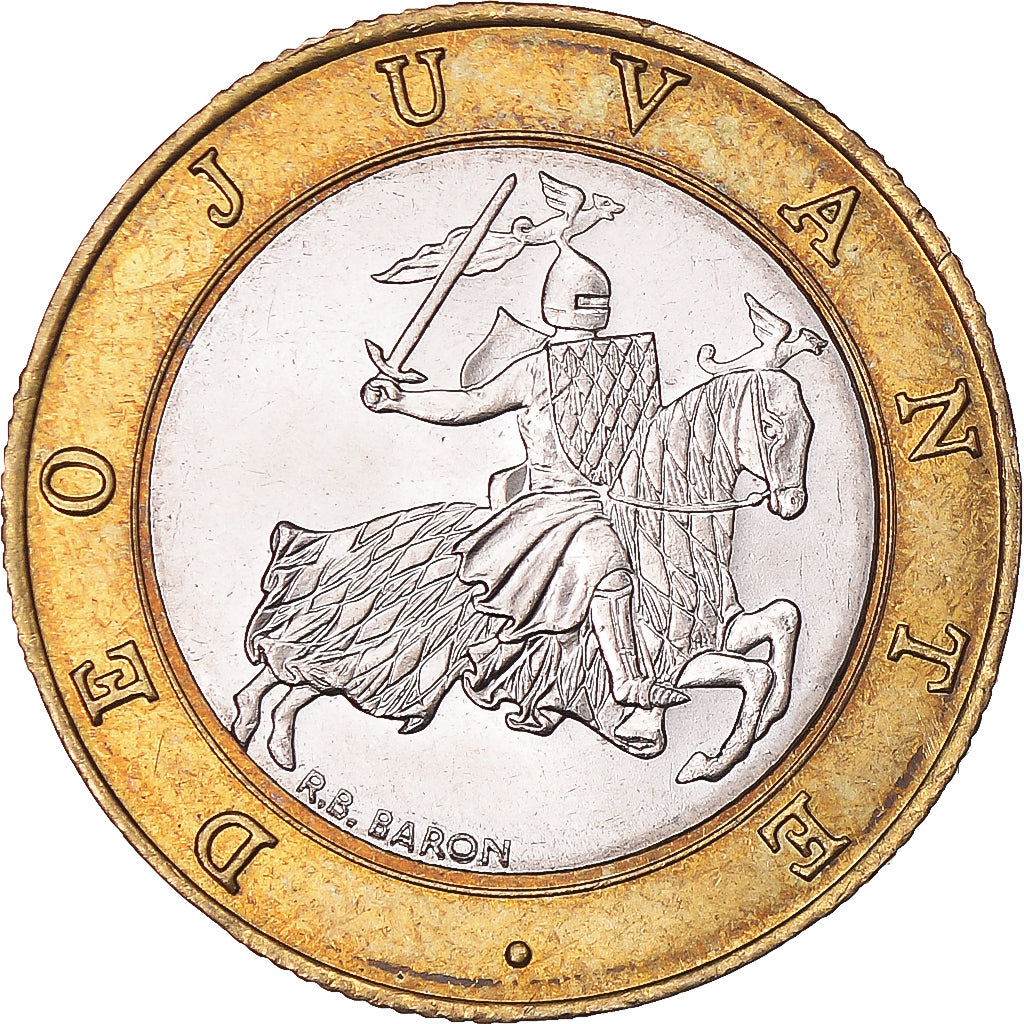 Münze, Monaco, 10 Francs, 1995