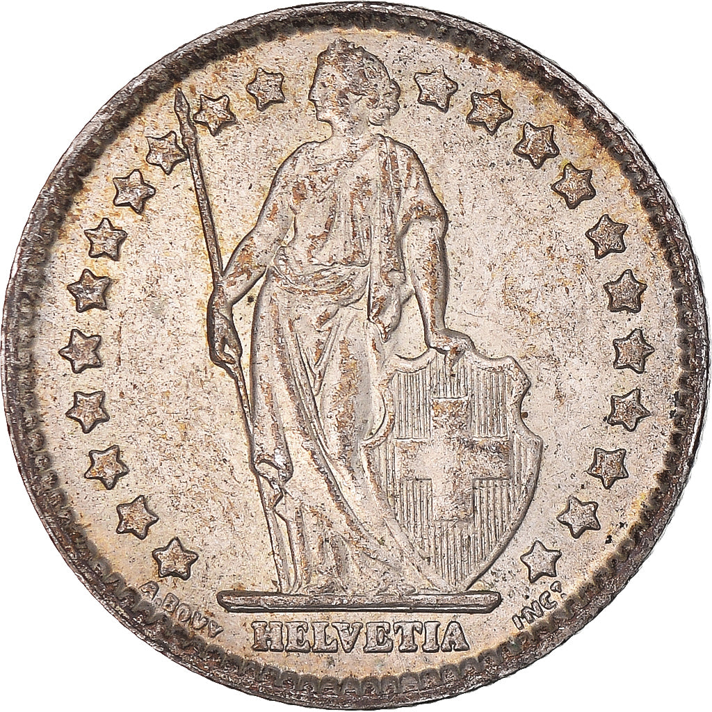 Moneda, Suiza, Franc, 1963