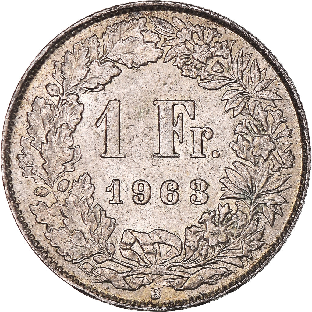 Monnaie, Suisse, Franc, 1963