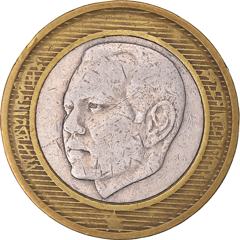 Munten, Marokko, 10 Dirhams, 2002