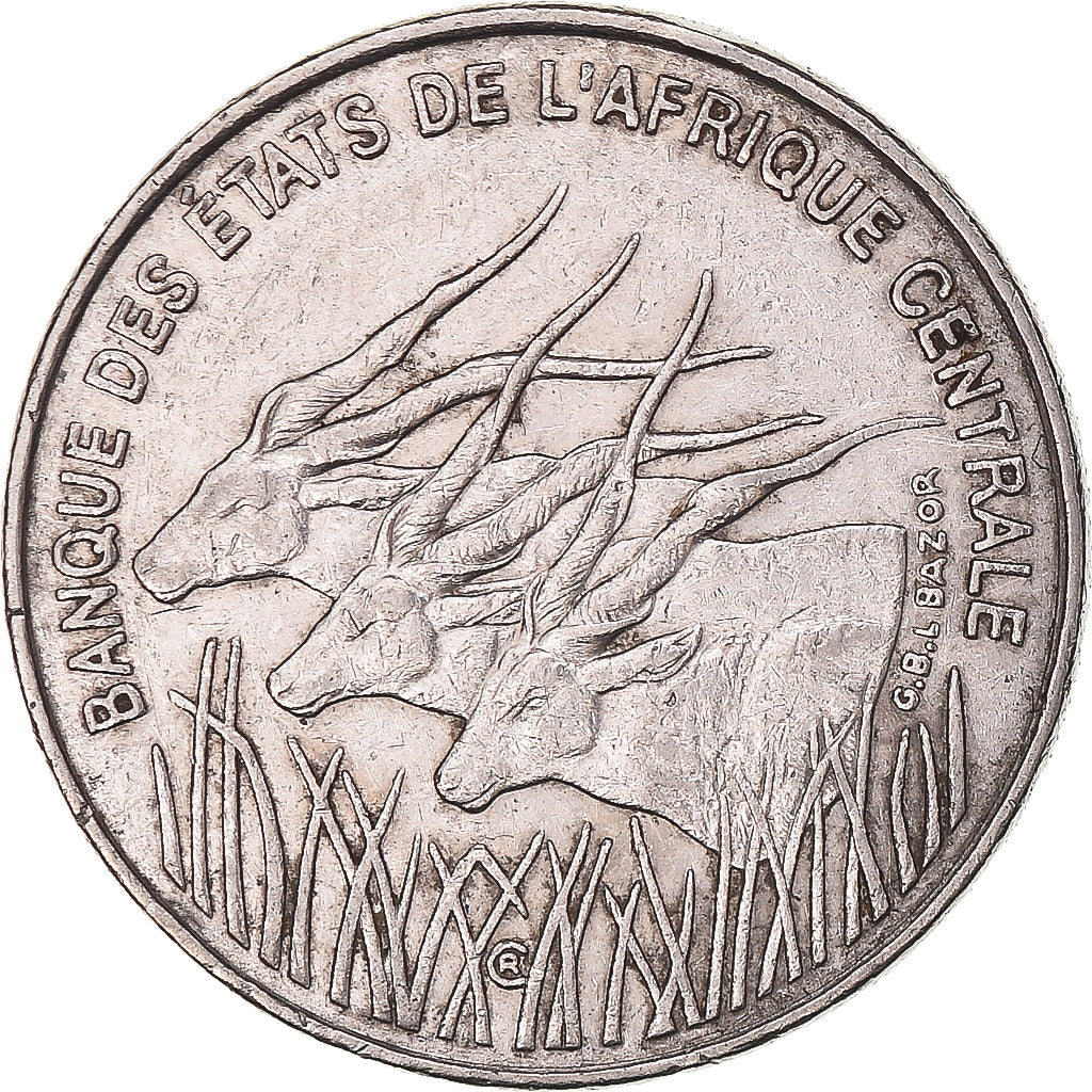 Moneda, Estados del África central, 100 Francs, 2003