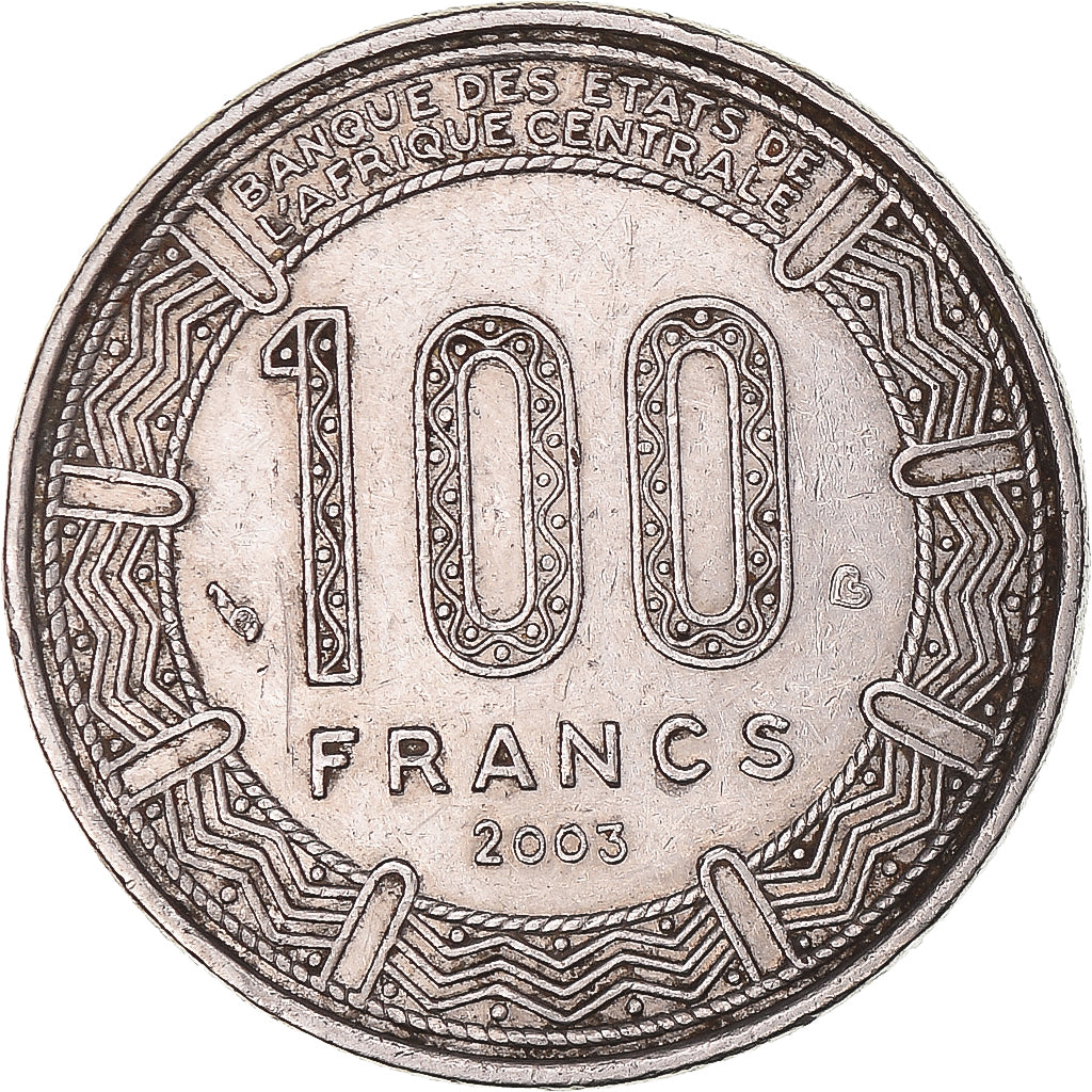 Moneda, Estados del África central, 100 Francs, 2003